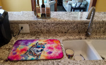 Load image into Gallery viewer, Hippie Animal Wolf Dish Drying Mat