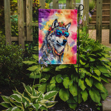 Load image into Gallery viewer, Wolf Garden Flag - Hippie Aniimals - Animal-Themed Yard Decor