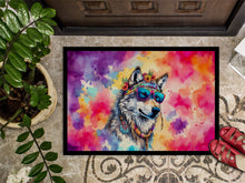 Load image into Gallery viewer, Hippie Animal Wolf Doormat-24x36 Indoor / Outdoor Rug | Made in USA