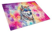 Load image into Gallery viewer, Hippie Animal Wolf Glass Cutting Boards – Durable, Decorative Kitchen Art