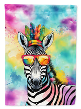 Load image into Gallery viewer, Zebra Garden Flag - Hippie Aniimals - Animal-Themed Yard Decor