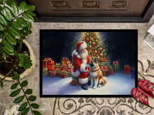 Load image into Gallery viewer, Akita and Santa Claus Doormat-24x36 Indoor / Outdoor Rug | Made in USA