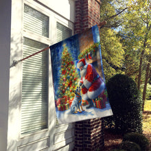 Load image into Gallery viewer, Australian Cattle Dog and Santa Claus House Flag