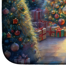 Load image into Gallery viewer, Australian Terrier and Santa Claus Dish Drying Mat