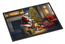 Load image into Gallery viewer, Basenji and Santa Claus Doormat-24x36 Indoor / Outdoor Rug | Made in USA