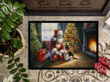 Load image into Gallery viewer, Beagle and Santa Claus Doormat-24x36 Indoor / Outdoor Rug | Made in USA