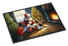 Load image into Gallery viewer, Beagle and Santa Claus Doormat-24x36 Indoor / Outdoor Rug | Made in USA