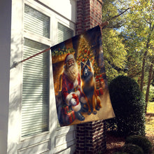Load image into Gallery viewer, Belgian Tervuren and Santa Claus House Flag