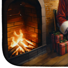 Load image into Gallery viewer, Belgian Tervuren and Santa Claus Dish Drying Mat