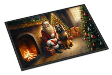Load image into Gallery viewer, Belgian Tervuren and Santa Claus Doormat