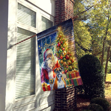 Load image into Gallery viewer, Boxer and Santa Claus House Flag