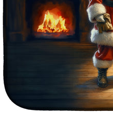 Load image into Gallery viewer, Boxer and Santa Claus Dish Drying Mat