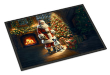 Load image into Gallery viewer, Boxer and Santa Claus Doormat-24x36 Indoor / Outdoor Rug | Made in USA