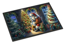 Load image into Gallery viewer, English Bulldog and Santa Claus Doormat