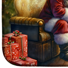 Load image into Gallery viewer, Bullmastiff and Santa Claus Dish Drying Mat