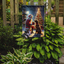 Load image into Gallery viewer, Chesapeake Bay Retriever with Santa Garden Flag – Christmas Dog Yard Decor