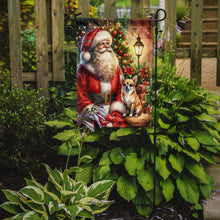 Load image into Gallery viewer, Chihuahua with Santa Garden Flag – Christmas Dog Yard Decor
