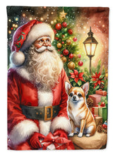 Load image into Gallery viewer, Chihuahua with Santa Garden Flag – Christmas Dog Yard Decor