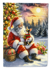 Load image into Gallery viewer, Chihuahua and Santa Claus House Flag