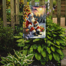 Load image into Gallery viewer, Chihuahua with Santa Garden Flag – Christmas Dog Yard Decor