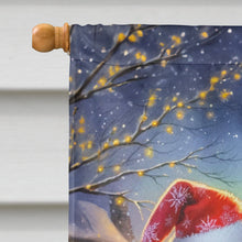 Load image into Gallery viewer, Chinese Crested and Santa Claus House Flag