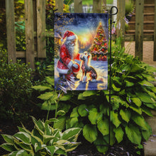 Load image into Gallery viewer, Chinese Crested with Santa Garden Flag – Christmas Dog Yard Decor