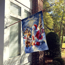 Load image into Gallery viewer, Chow Chow and Santa Claus House Flag
