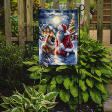 Load image into Gallery viewer, Chow Chow with Santa Garden Flag – Christmas Dog Yard Decor