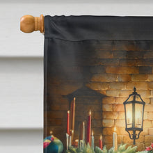 Load image into Gallery viewer, Corgi and Santa Claus House Flag