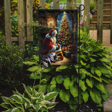Load image into Gallery viewer, Corgi with Santa Garden Flag – Christmas Dog Yard Decor