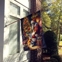 Load image into Gallery viewer, Corgi and Santa Claus House Flag