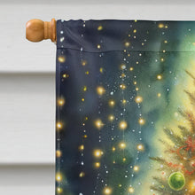 Load image into Gallery viewer, Dachshund and Santa Claus House Flag
