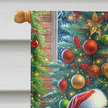 Load image into Gallery viewer, Dalmatian and Santa Claus House Flag