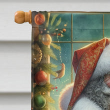 Load image into Gallery viewer, English Setter and Santa Claus House Flag