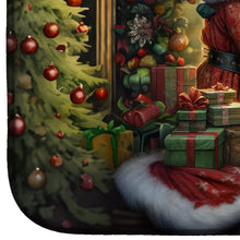 Load image into Gallery viewer, English Setter and Santa Claus Dish Drying Mat