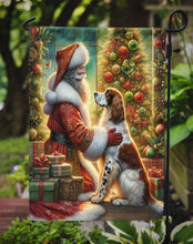 Load image into Gallery viewer, English Setter with Santa Garden Flag – Christmas Dog Yard Decor