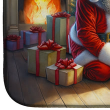 Load image into Gallery viewer, French Bulldog and Santa Claus Dish Drying Mat