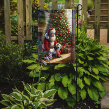Load image into Gallery viewer, French Bulldog with Santa Garden Flag – Christmas Dog Yard Decor