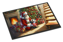 Load image into Gallery viewer, French Bulldog and Santa Claus Doormat