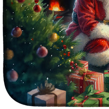 Load image into Gallery viewer, German Shorthaired Pointer and Santa Claus Dish Drying Mat