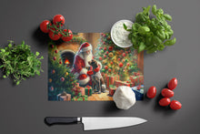 Load image into Gallery viewer, German Shorthaired Pointer and Santa Claus Glass Cutting Boards – Durable, Decorative Kitchen Art
