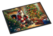 Load image into Gallery viewer, German Shorthaired Pointer and Santa Claus Doormat