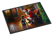 Load image into Gallery viewer, German Wirehaired Pointer and Santa Claus Doormat