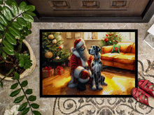 Load image into Gallery viewer, Great Dane and Santa Claus Doormat