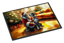 Load image into Gallery viewer, Great Dane and Santa Claus Doormat