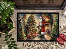 Load image into Gallery viewer, Greyhound and Santa Claus Doormat