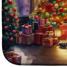Load image into Gallery viewer, Havanese and Santa Claus Dish Drying Mat