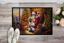 Load image into Gallery viewer, Havanese and Santa Claus Doormat