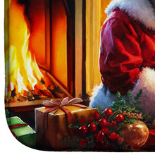 Load image into Gallery viewer, Jack Russell Terrier and Santa Claus Dish Drying Mat