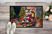 Load image into Gallery viewer, Lakeland Terrier and Santa Claus Doormat